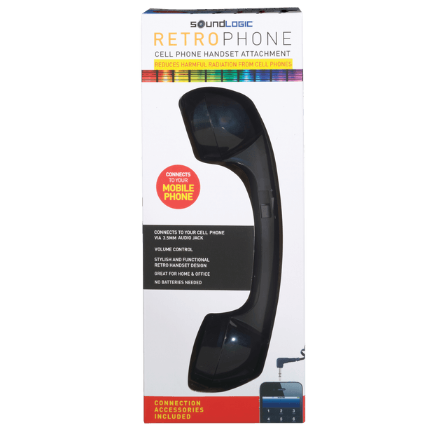 slide 1 of 1, Sound Logic Retrophone Handset, 1 ct