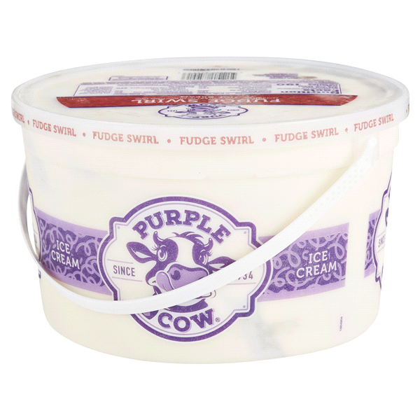 slide 9 of 29, Purple Cow Fudge Swirl 1 Gal, 1 gal