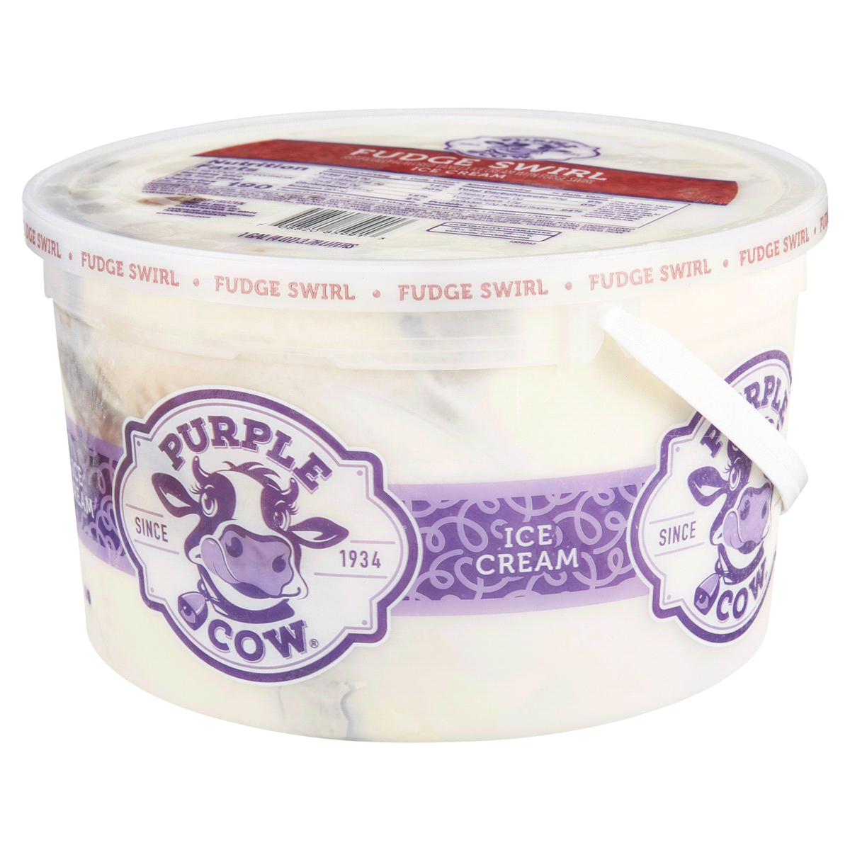slide 25 of 29, Purple Cow Fudge Swirl 1 Gal, 1 gal