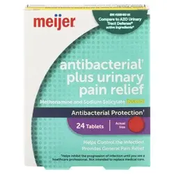 Meijer Antibacterial Plus Urinary Pain Relief