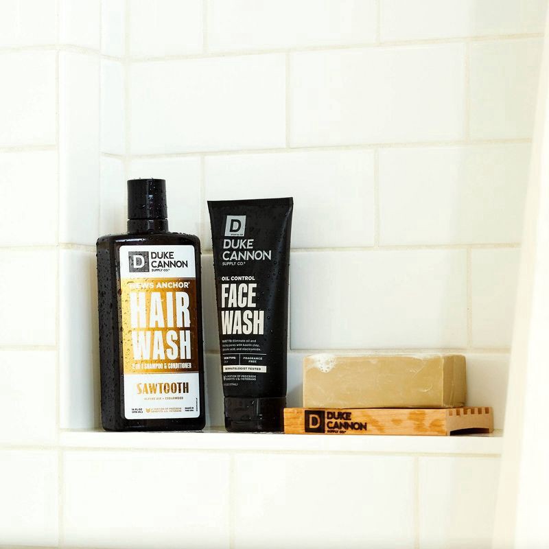slide 3 of 3, Duke Cannon Supply Co. Sawtooth Sulfate Free 2-in-1 Hair Wash - 14 fl oz, 14 oz
