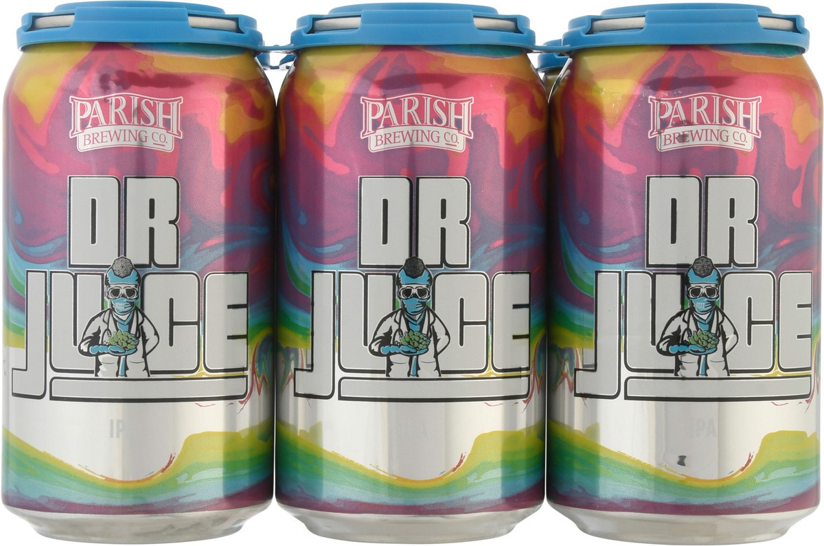 slide 7 of 11, Parish Brewing Co., Dr Juice Ipa, 6Pk, 6 ct; 12 oz