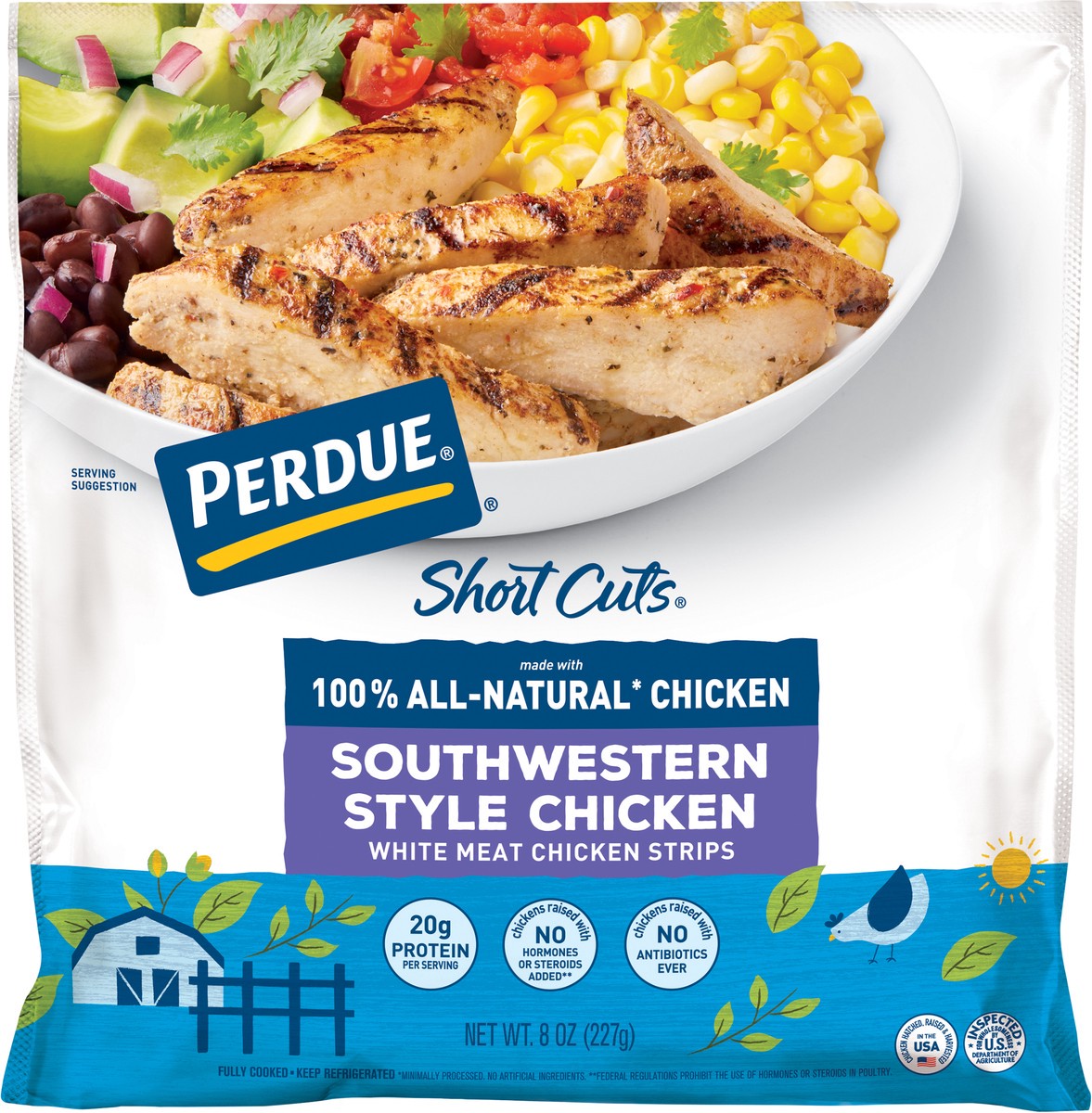 slide 5 of 8, Perdue Southwestern Style Chicken, 8 oz