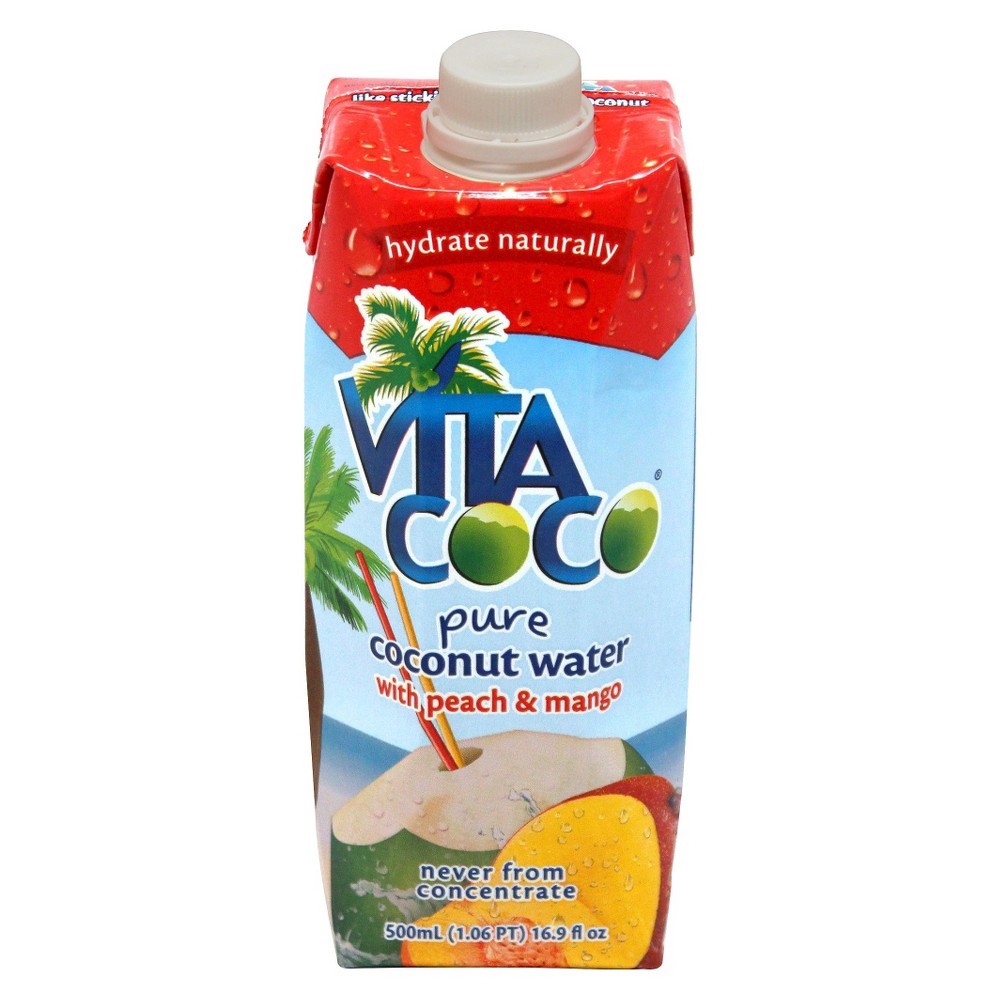 slide 2 of 13, Vita Coco Pure Coconut Water Peach - 16.9 fl oz Carton, 16.9 fl oz