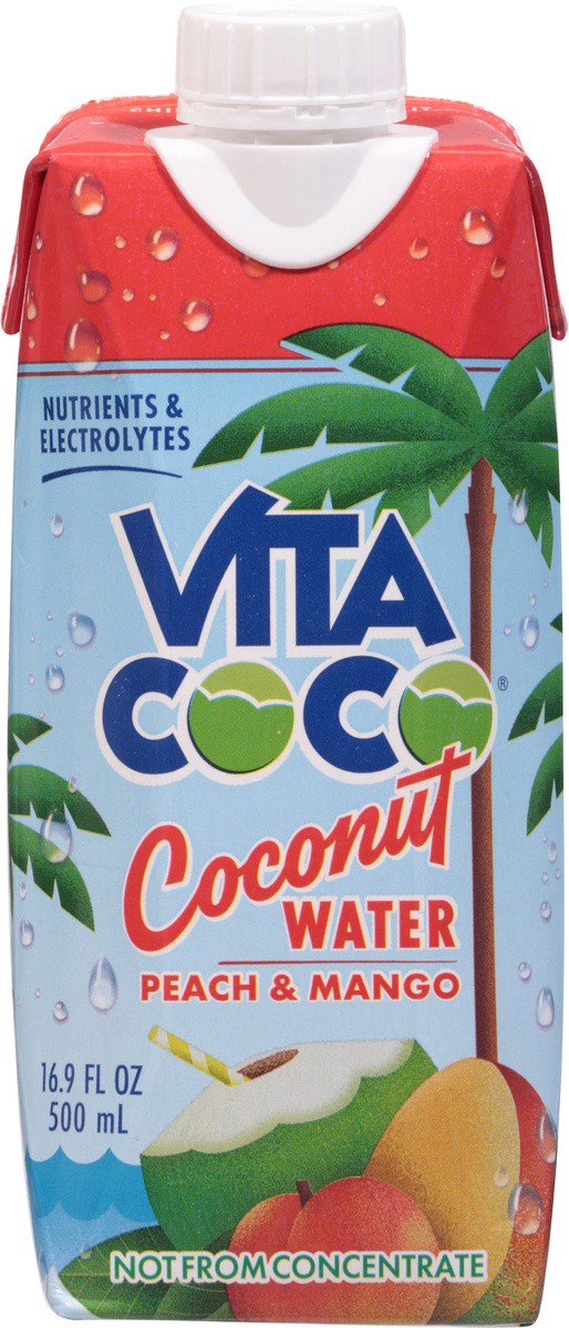 slide 7 of 13, Vita Coco Pure Coconut Water Peach - 16.9 fl oz Carton, 16.9 fl oz