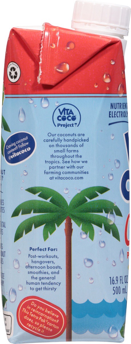 slide 8 of 13, Vita Coco Pure Coconut Water Peach - 16.9 fl oz Carton, 16.9 fl oz