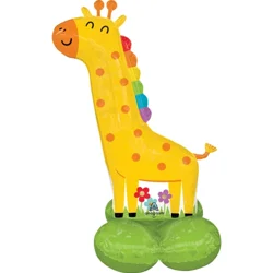 AirLoonz Junior Baby Giraffe Decorative Air-Filled Balloon