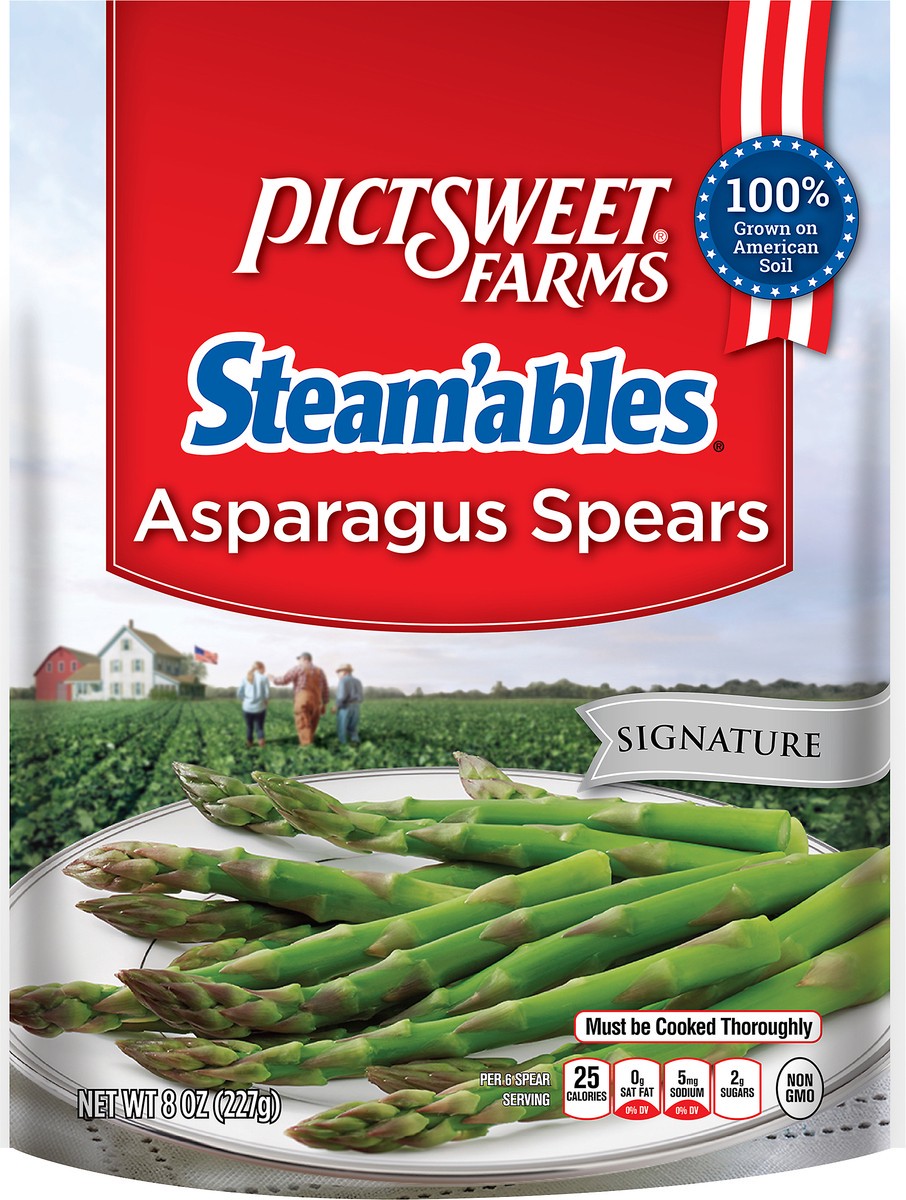 slide 6 of 7, PictSweet Asparagus Spears, 8 oz