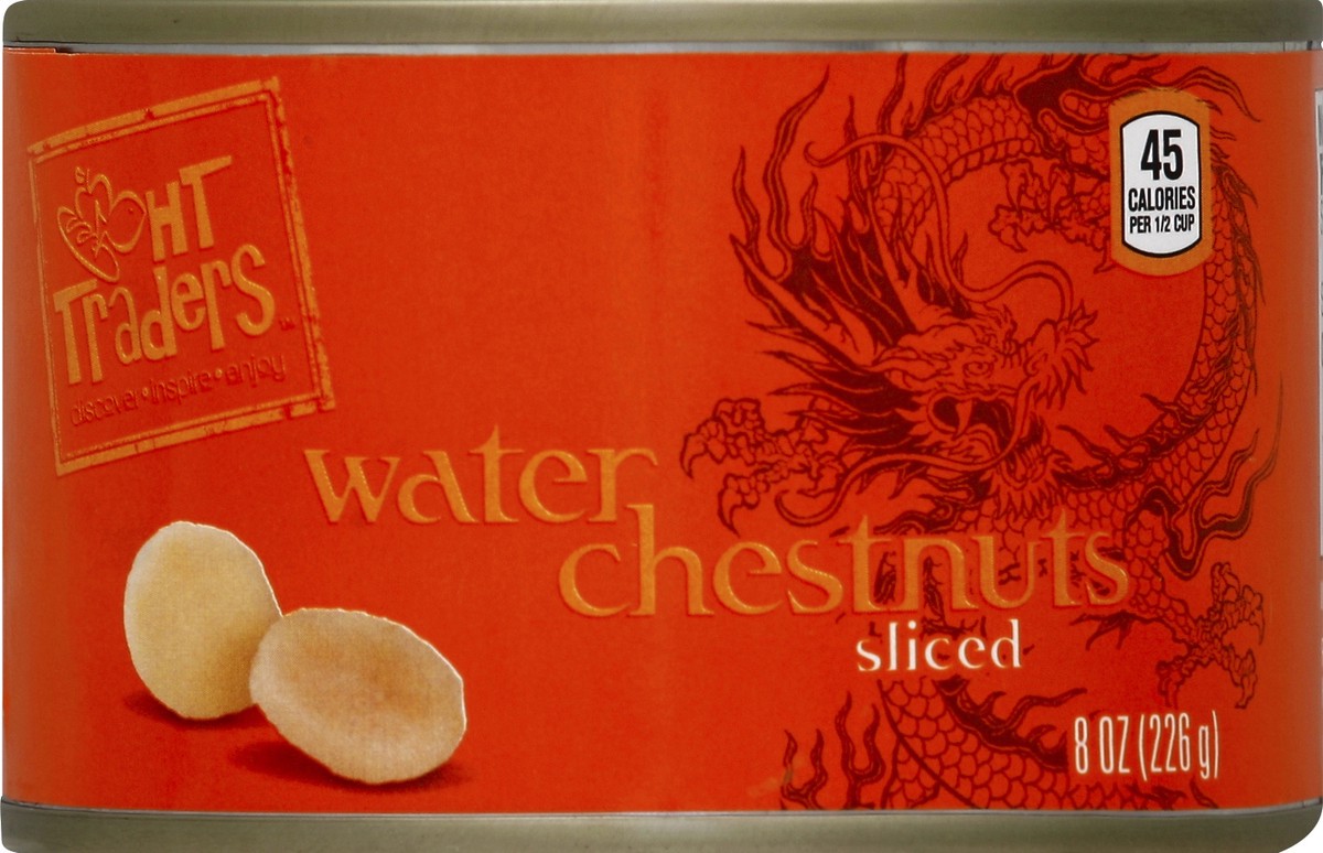 slide 2 of 2, HT Traders Water Chestnuts - Sliced, 8 oz