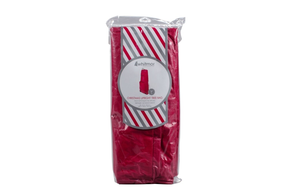 slide 1 of 1, Whitmor Christmas Upright Tree Storage Bag - Red, 1 ct