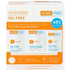 AcneFree Oil-Free 24 Hour Acne Clearing System - 1 Each