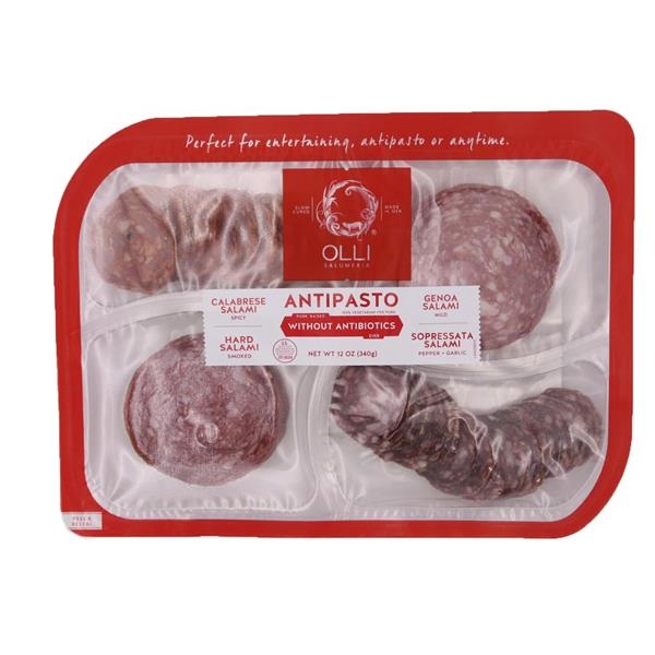 slide 1 of 1, Olli Salumeria Calabrese Geioa Hard Salami Sopressata Tray, 1 ct