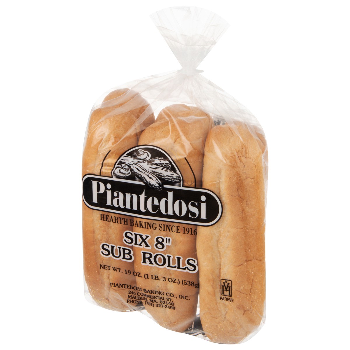 slide 13 of 14, Piantedosi Rolls 8 Inch 6 ea, 6 ct