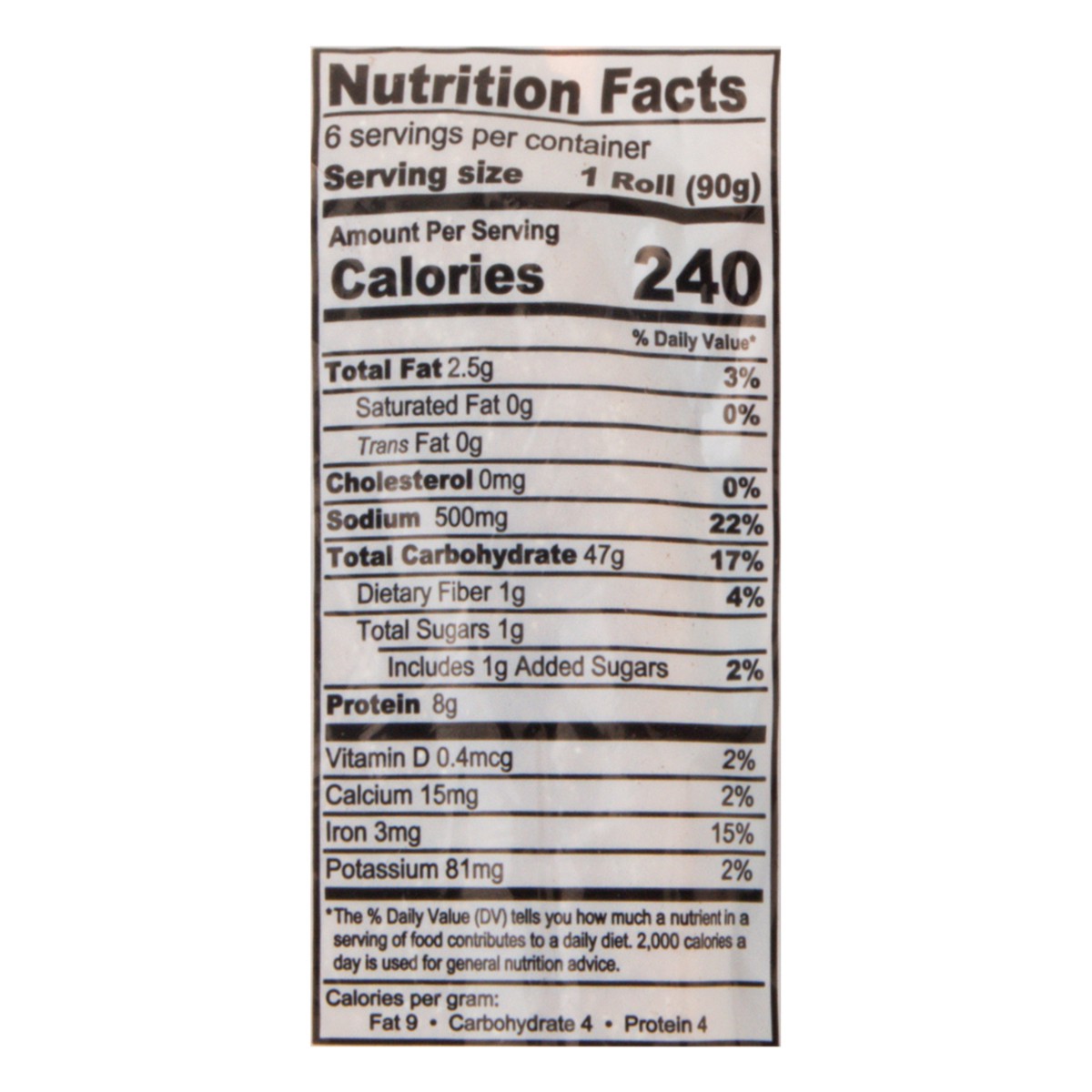 slide 10 of 14, Piantedosi Rolls 8 Inch 6 ea, 6 ct