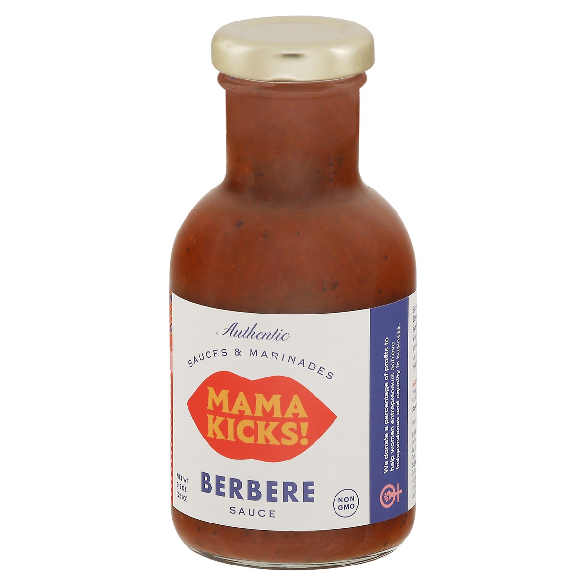 slide 3 of 9, Mama Kicks! Berbere Sauce, 9.2 oz