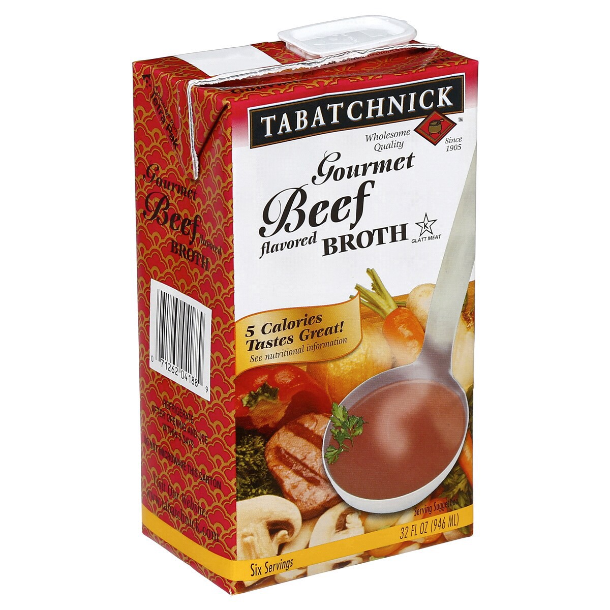 slide 19 of 25, Tabatchnick Gourmet Beef Flavored Broth, 32 fl oz