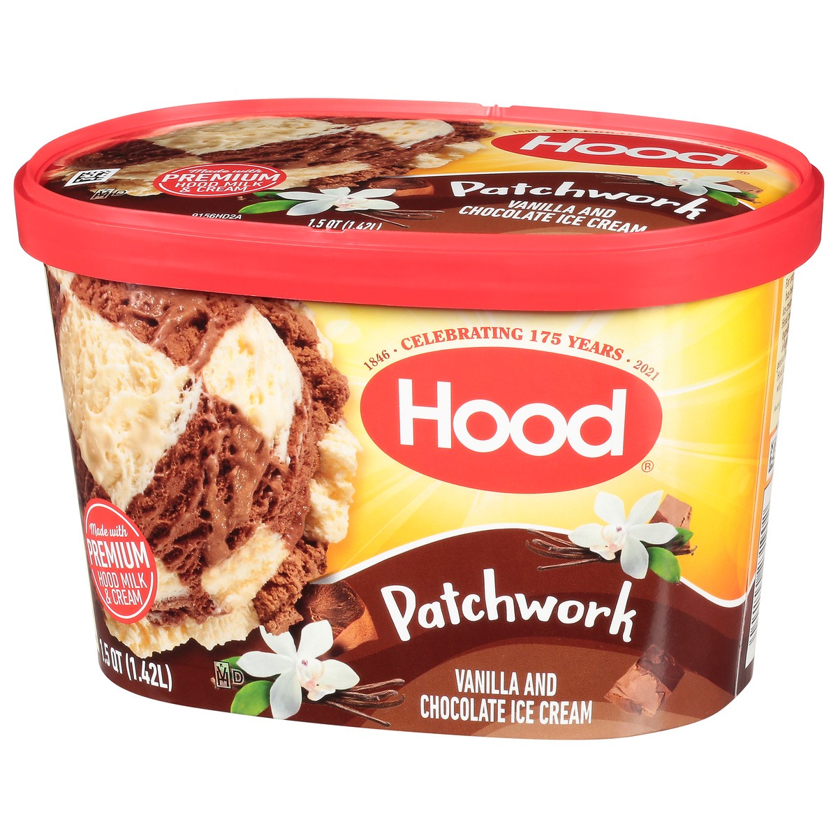 slide 10 of 11, Hood Patchwork Ice Cream, 1.5 Quarts, 1.5 qt