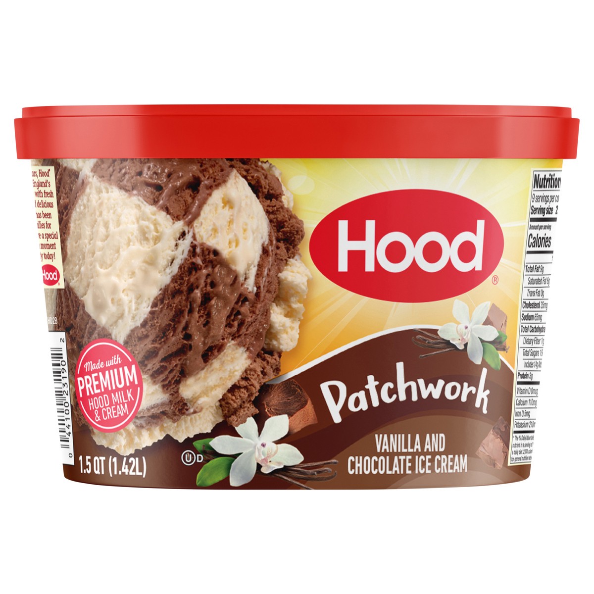 slide 1 of 11, Hood Patchwork Ice Cream, 1.5 Quarts, 1.5 qt