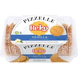Reko Pizzelle Italian Waffle Cookie Vanilla