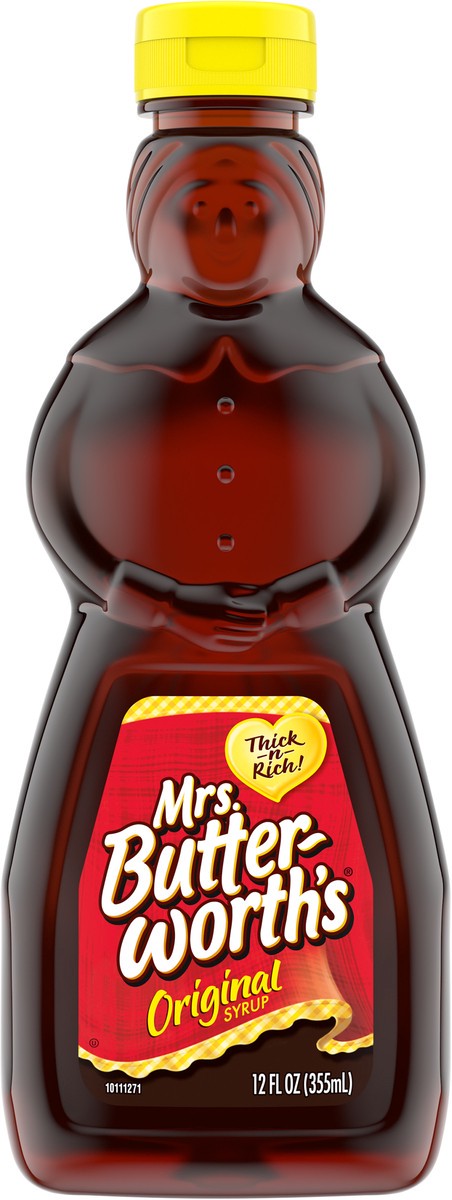 slide 2 of 5, Mrs. Butterworth's Original Syrup 12 fl oz, 12 fl oz