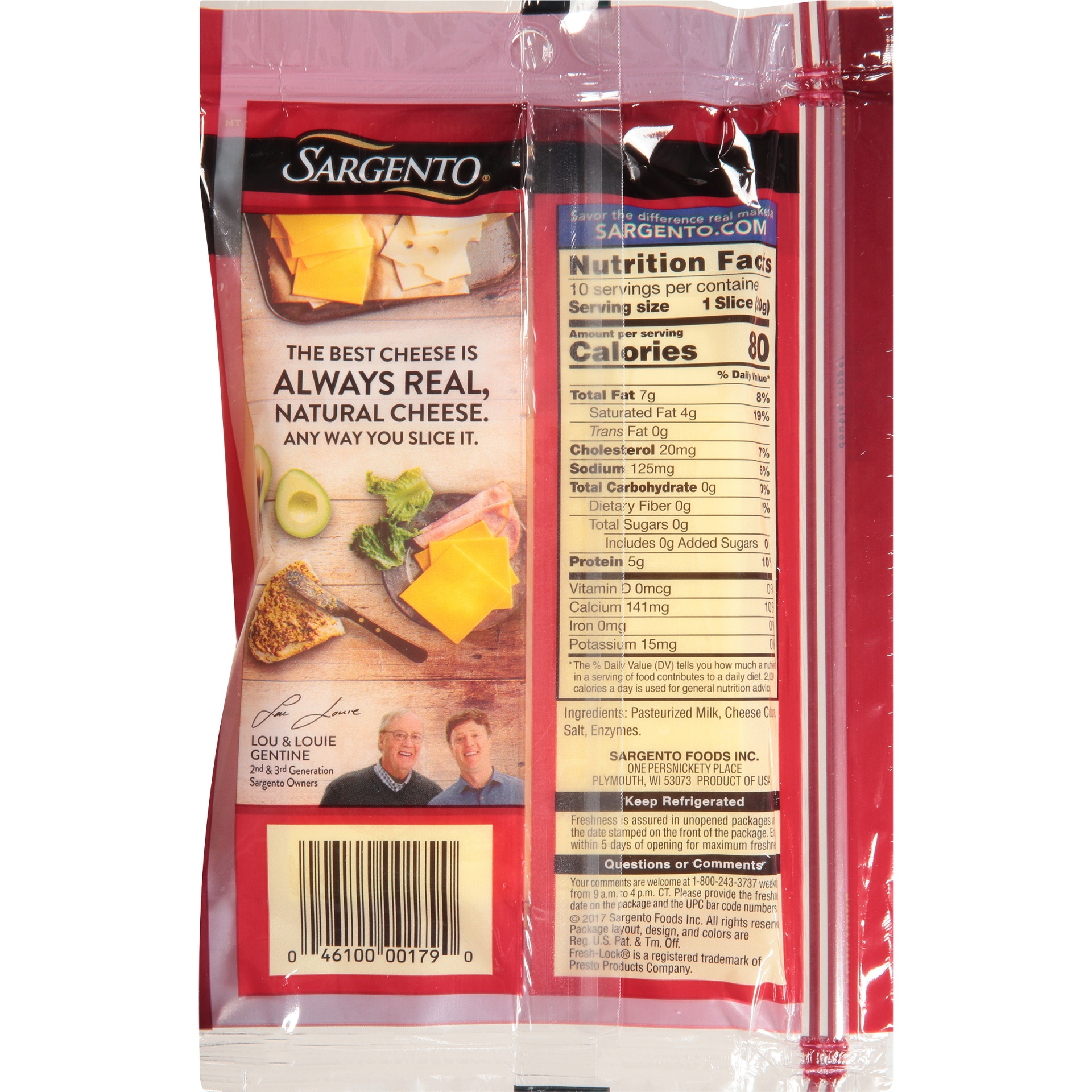 Sargento Natural Vermont Sharp White Cheddar Cheese Slices 7 oz Shipt