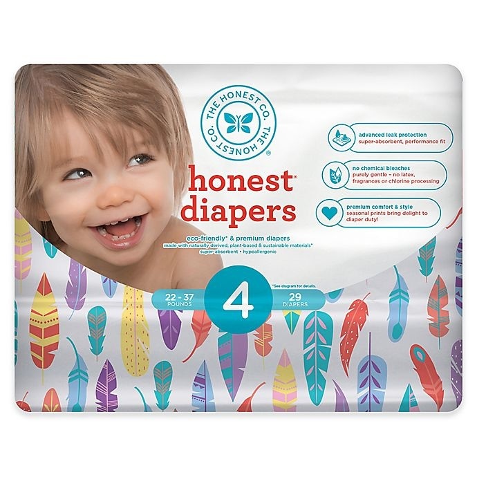 slide 1 of 4, The Honest Co. Diapers 29 ea, 29 ct