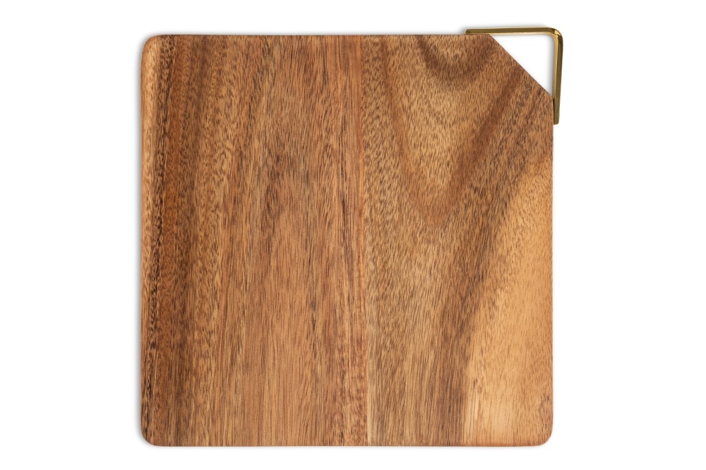 slide 1 of 1, Dash of That Acacia Wood Trivet Openstock, 1 ct