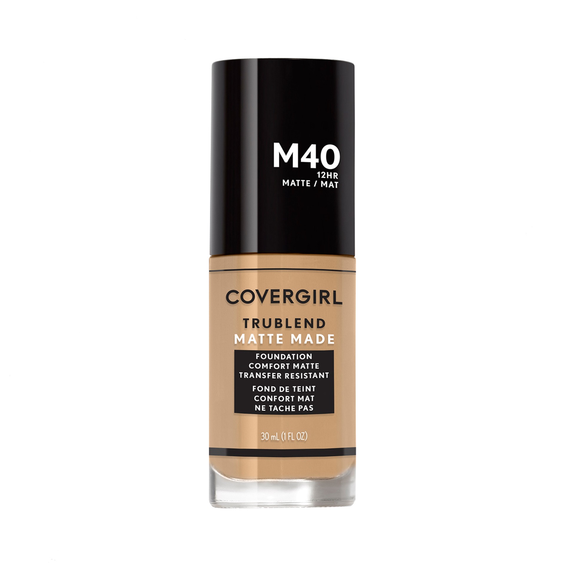 slide 1 of 1, Covergirl COVERGIRL TruBlend Matte Made Liquid Foundation, Warm Nude, Bottle FL OZ (30 mL), 30 ml