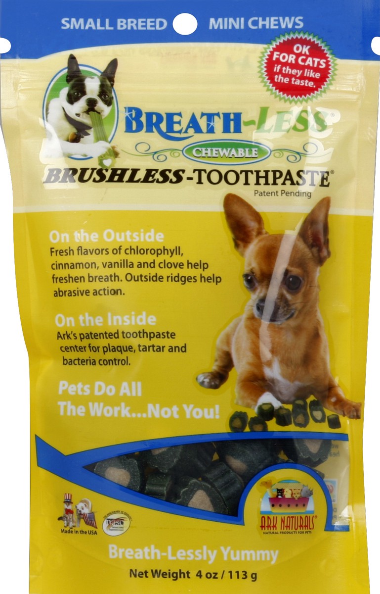 Breathless brushless hotsell toothpaste for dogs