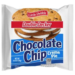 Snack Cakes, Little Debbie Snack Double Decker Chocolate Chip Creme Pie
