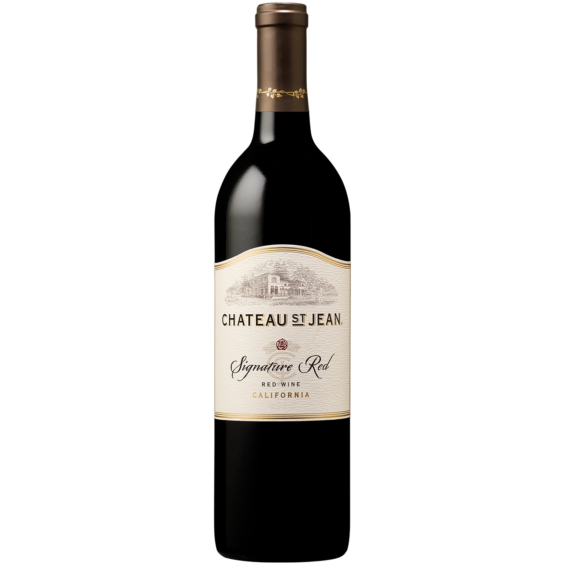 slide 1 of 1, Chateau St. Jean Red Wine, Signature Red, California, 2010, 750 ml