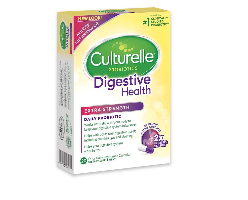 slide 5 of 5, Culturelle Extra Strength Digestive Health Probiotic, 20 ct