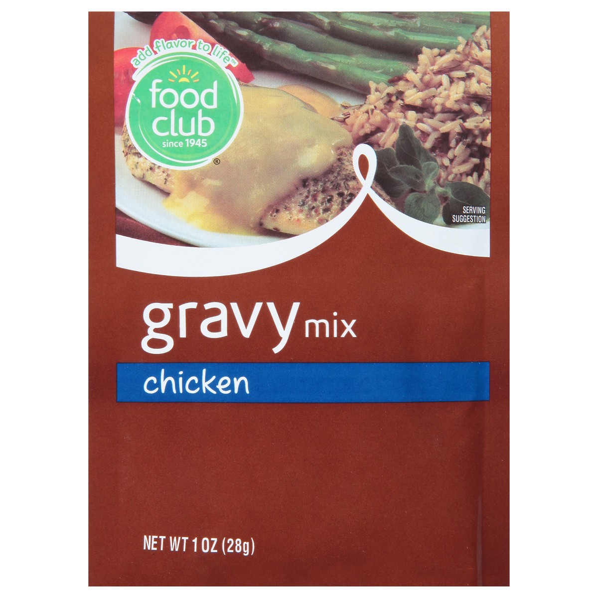 slide 1 of 1, Food Club Chicken Gravy Mix, 1 oz