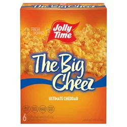 Jolly Time Popcorn Big Cheez 6Pk 18Oz