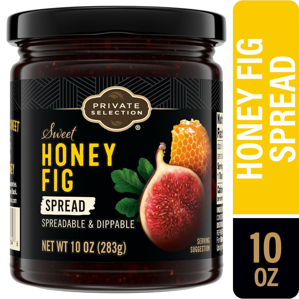 slide 1 of 3, Private Selection Sweet Honey Fig Spread, 10 oz