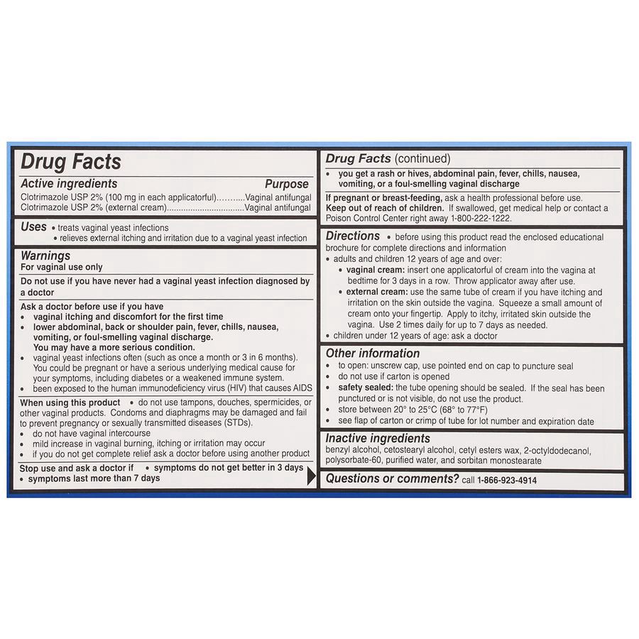 slide 3 of 5, Walgreens Clotrimazole 3-Day Treatment Vaginal Antifungal Cream Applicators, 1 ct