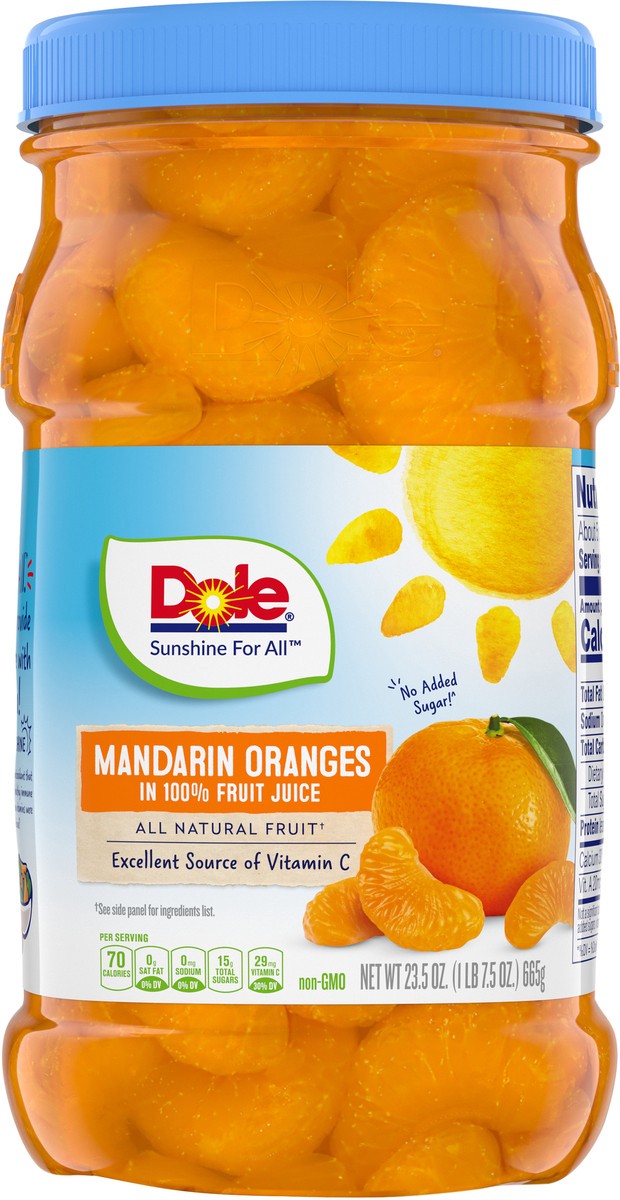 slide 6 of 9, Dole Mandarin Oranges, 23.5 oz