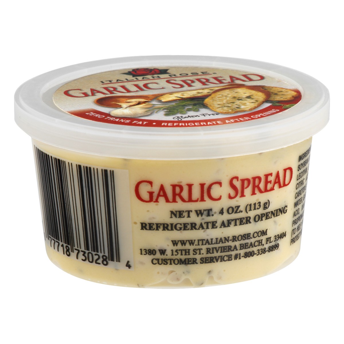 slide 5 of 9, Italian Rose Garlic Spread, 4 oz