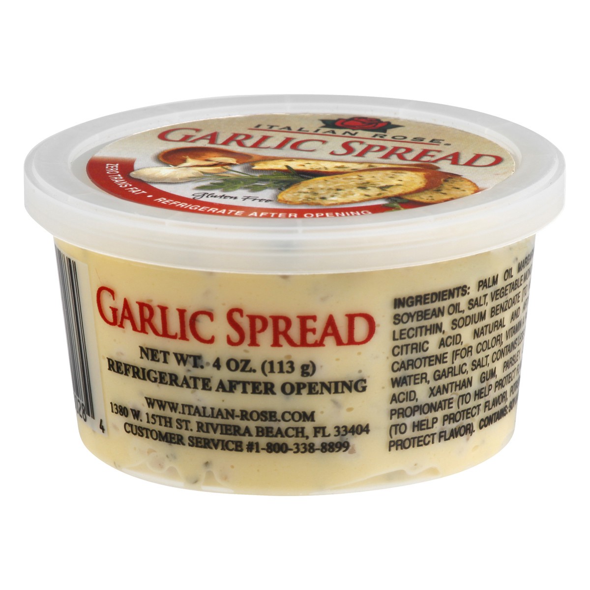 slide 4 of 9, Italian Rose Garlic Spread, 4 oz