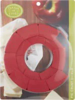 Dash Of That Pie Crust Shield - Red