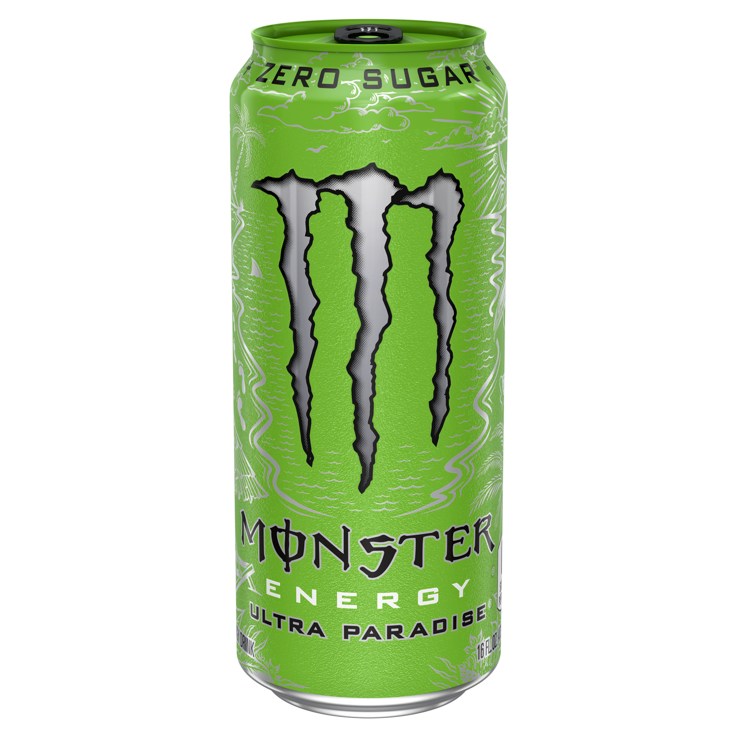 slide 1 of 2, Monster Energy Monster Ultra Paradise Energy Drink - 16 fl oz Can, 16 fl oz