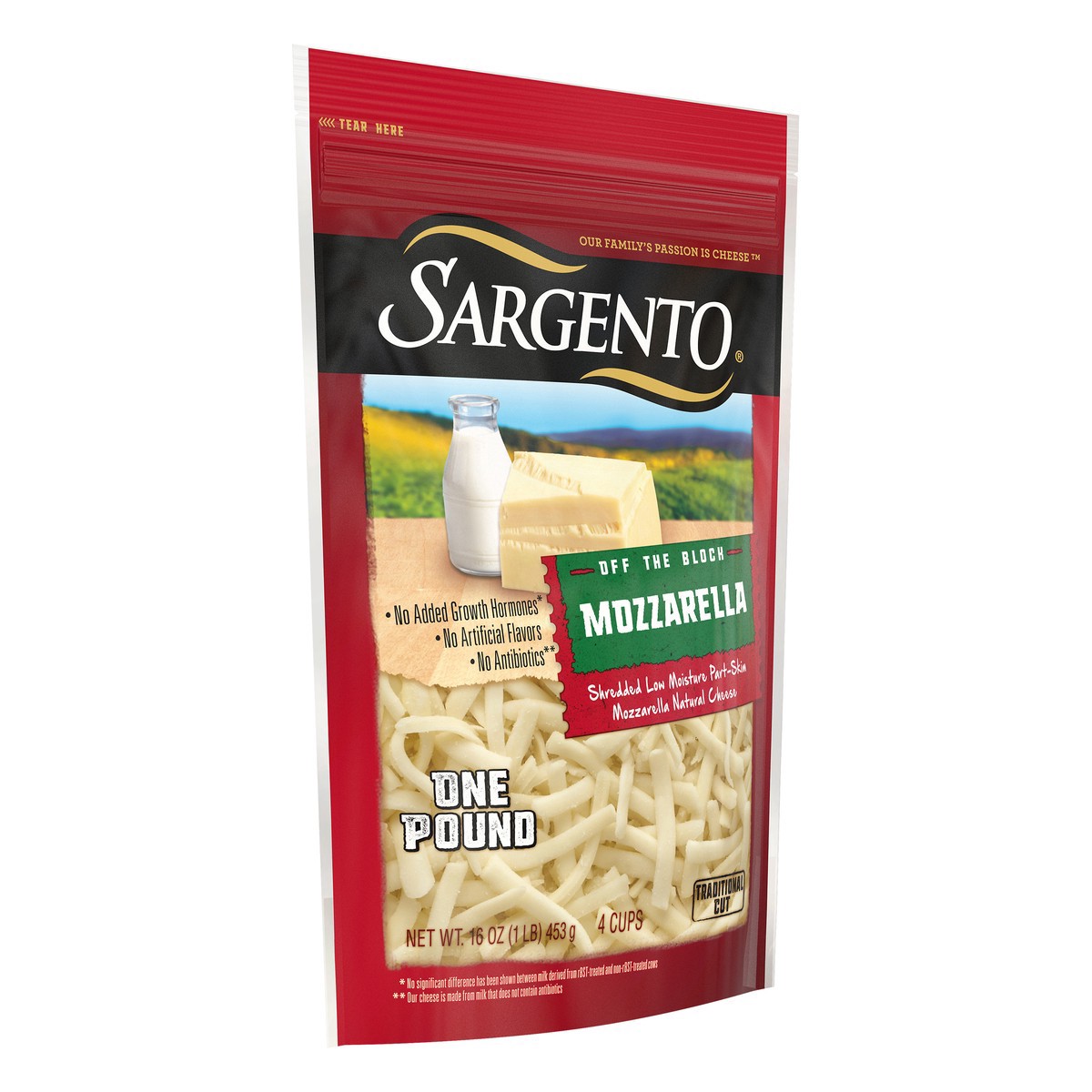 slide 14 of 16, Sargento Shredded Mozzarella Natural Cheese, Traditional Cut, 16 oz., 16 oz