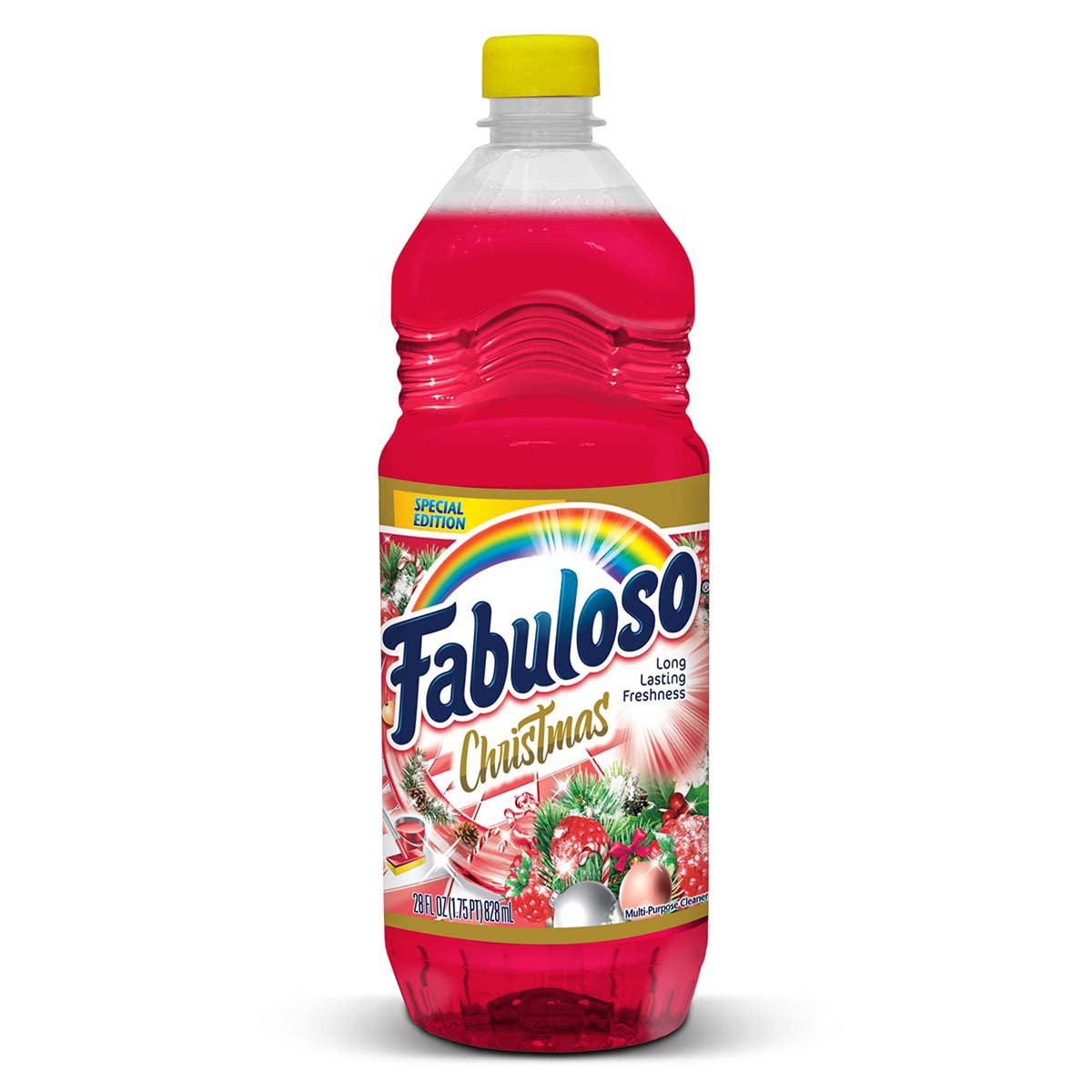 slide 1 of 1, Fabuloso Special Edition Multi-Purpose Cleaner - Christmas Wild Mint & Red Berries, 28 oz