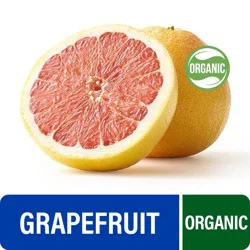 Large Organic Red/Pink Grapefruit