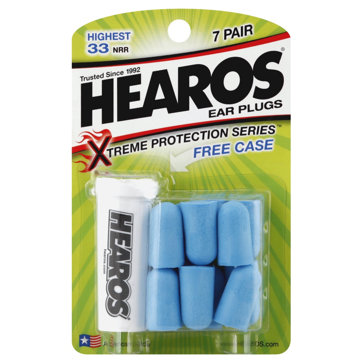 slide 3 of 3, HEAROS Ear Plugs 7 ea, 7 ct