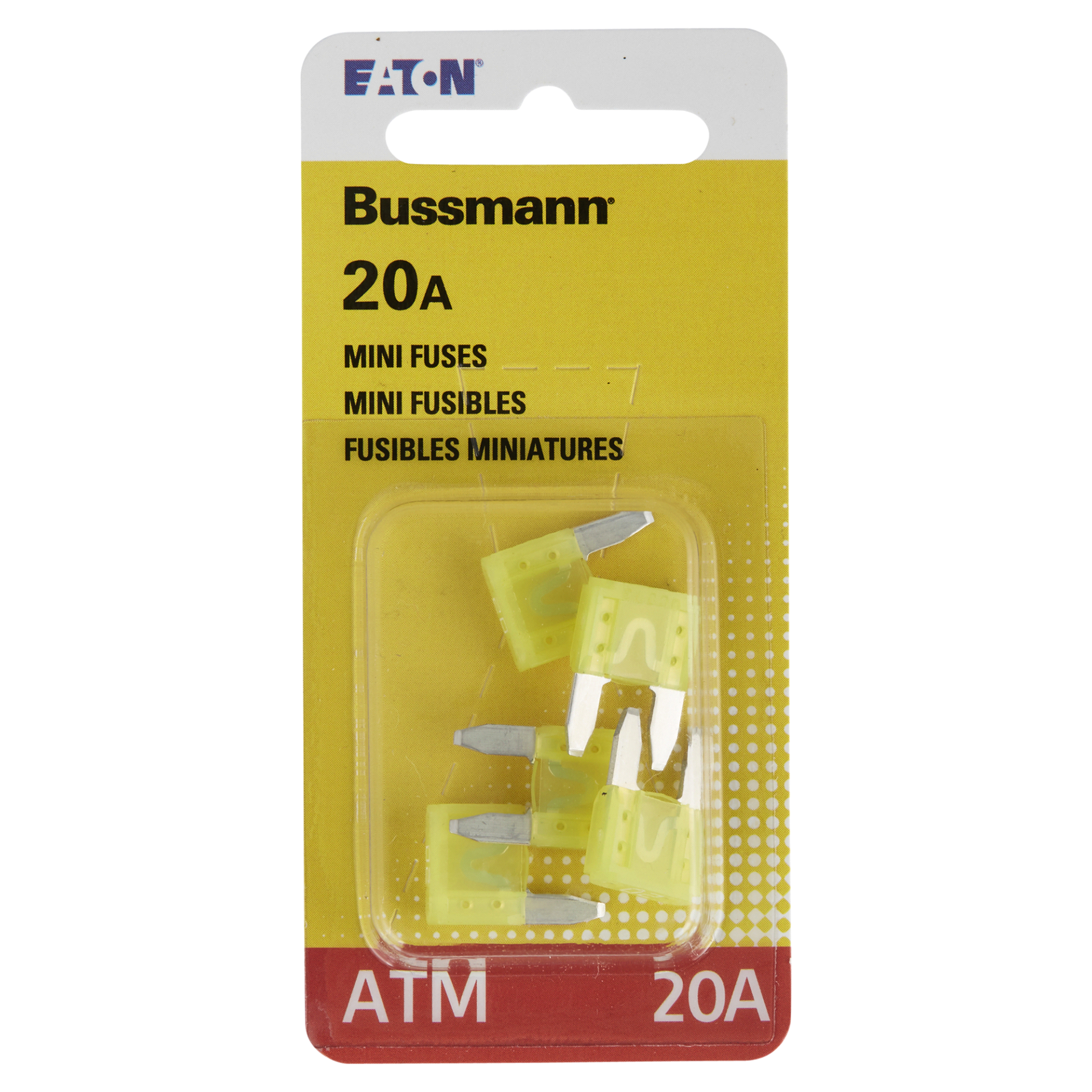 slide 1 of 1, Bussmann ATM Series Blade Fuse: #BP/ATM-20-RP., 5 oz