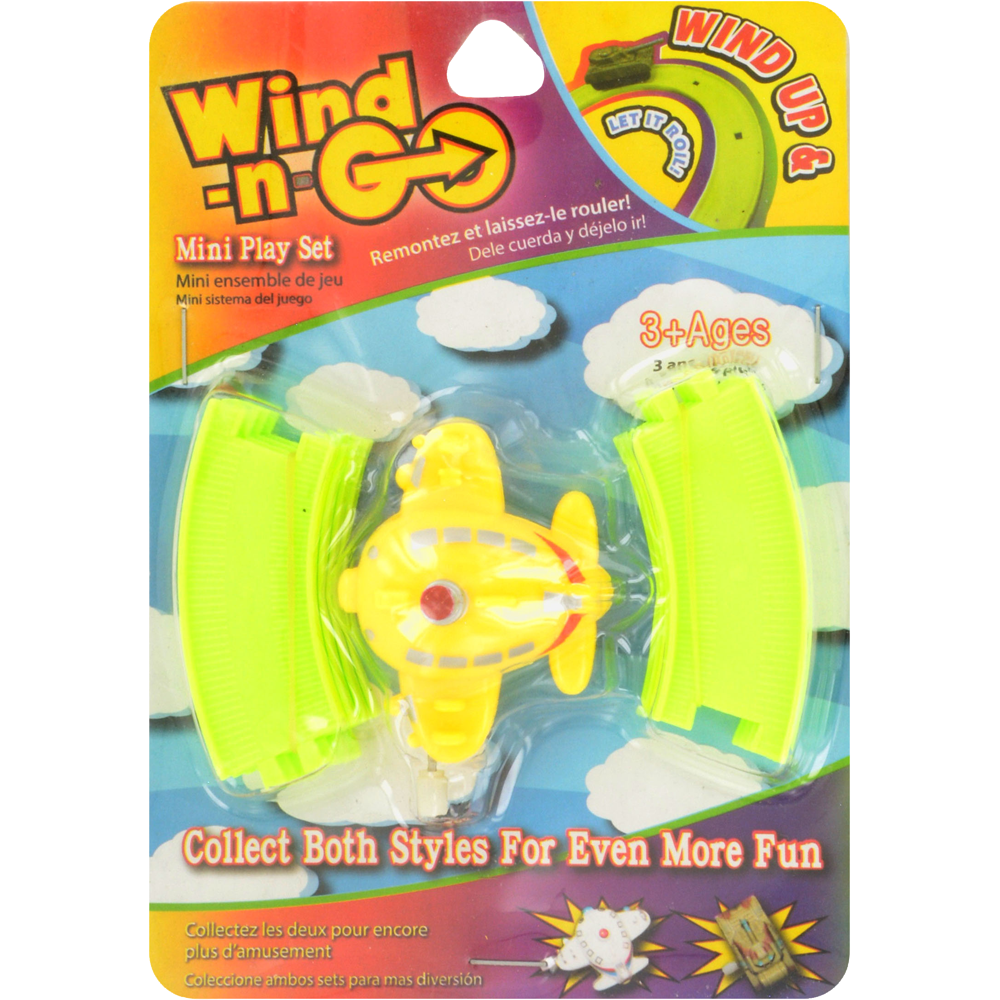 slide 1 of 1, Items 4U! Wind-N-Go Toy - Assorted, 1 ct