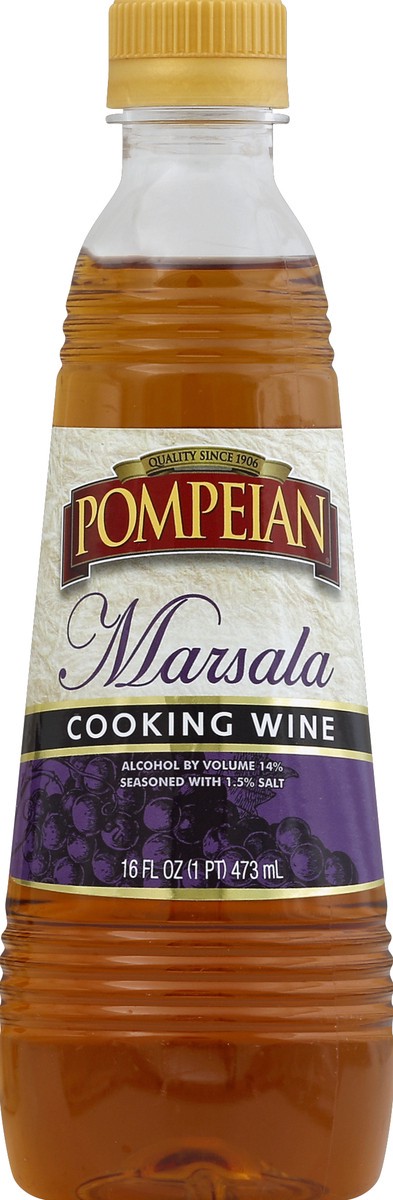 slide 2 of 2, Pompeian Marsala Cooking Wine, 16 oz