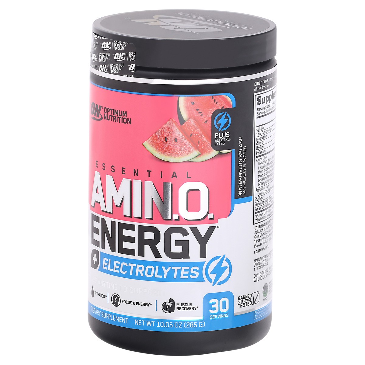 slide 5 of 9, Optimum Nutrition Essential Watermelon Splash Amino Energy 10.05 oz, 10.05 oz