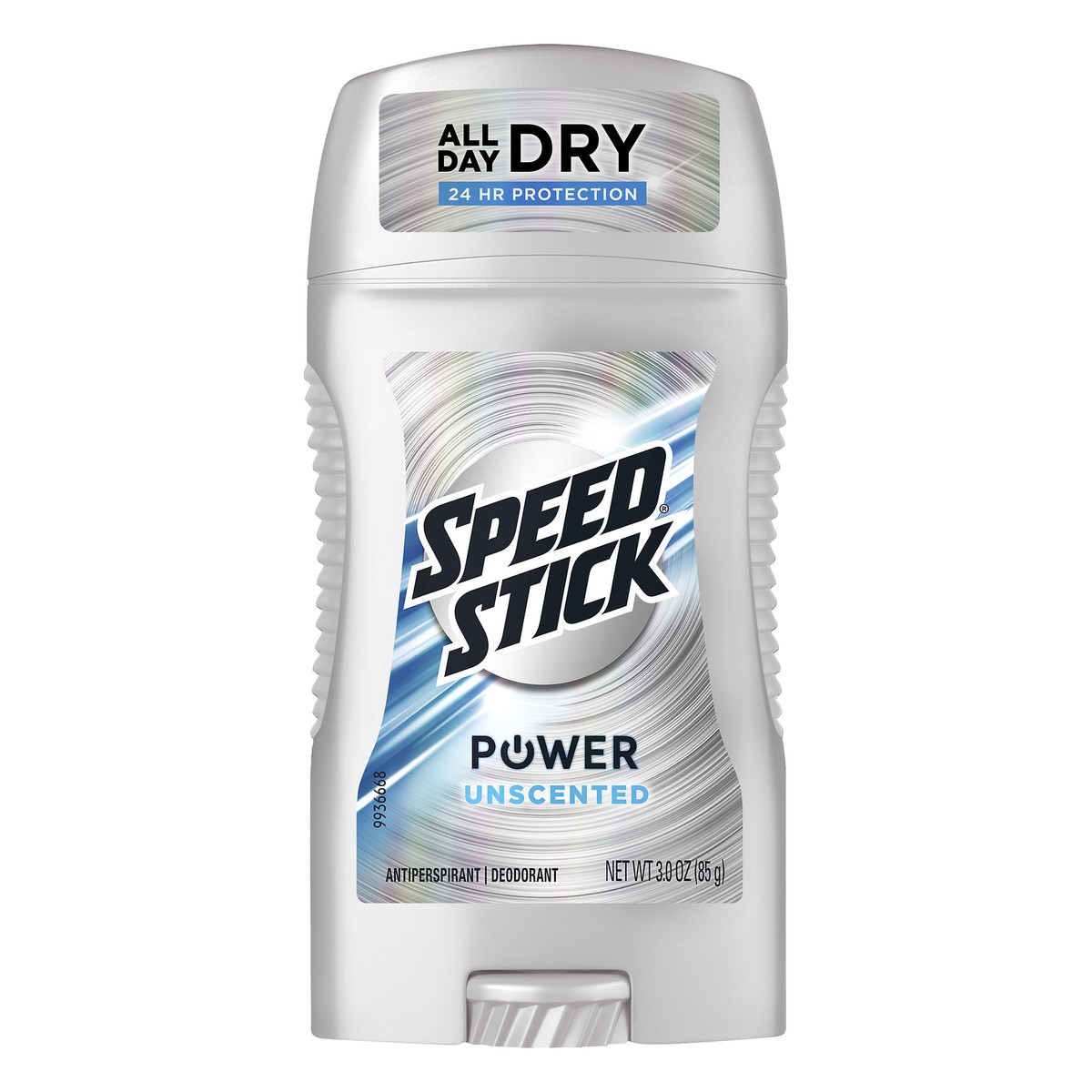 slide 1 of 1, Speed Stick Speedstick Power Unscented Antiperspirant Deodorant, 3 oz